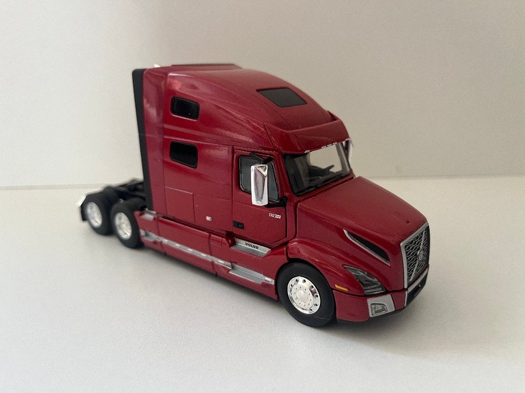 Rode Volvo VNL 760 slaapcabine van First Gear, Ophalen of Verzenden, Nieuw, Bus of Vrachtwagen, Overige merken