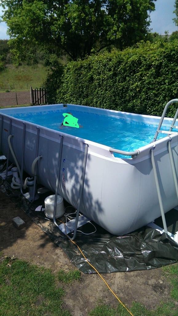 Zwembad, Tuin en Terras, Ophalen, Opzetzwembad, Rechthoekig, Minder dan 80 cm