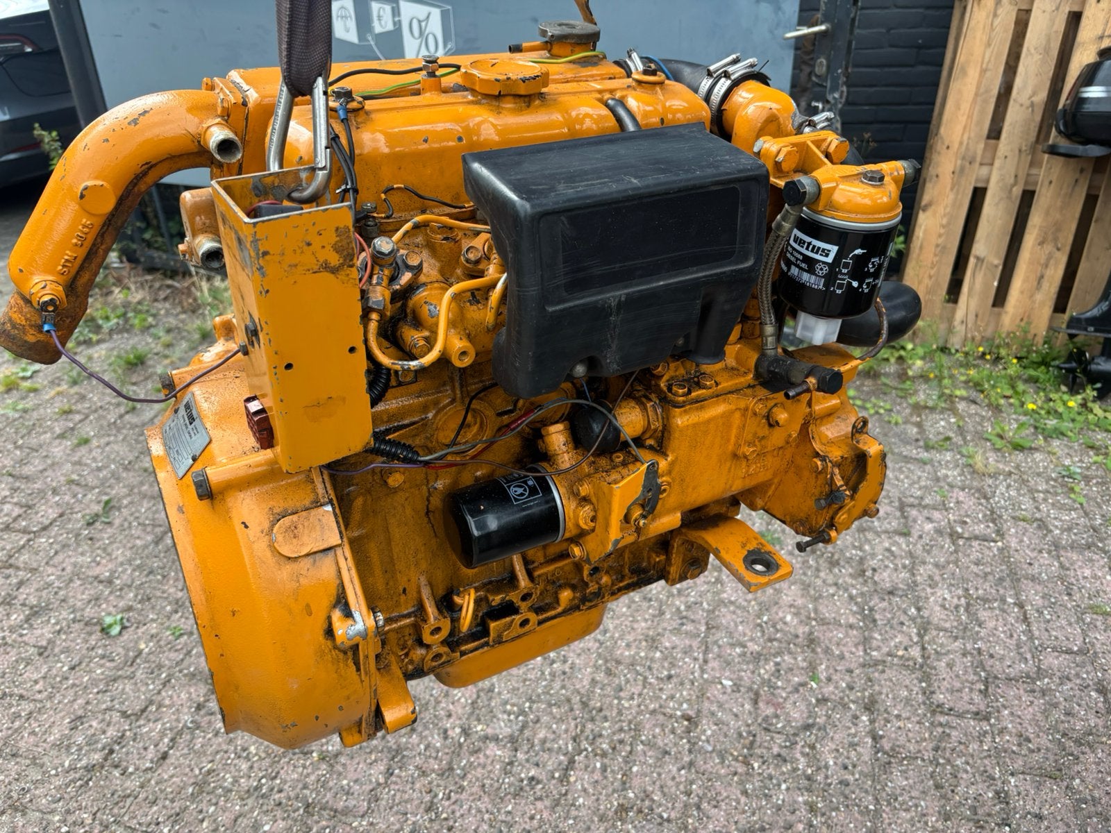 Vetus 4 cilinder  vetus 2 cilinder en 1 cil alpha diesel, Ophalen, Gebruikt, Diesel