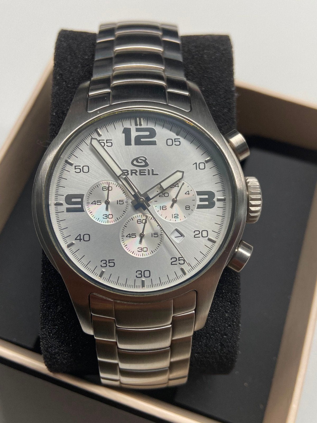 Breil Tribe TW0373 Chronograph Flying  Pilot, IOS, Ophalen of Verzenden, Zo goed als nieuw, Waterdicht