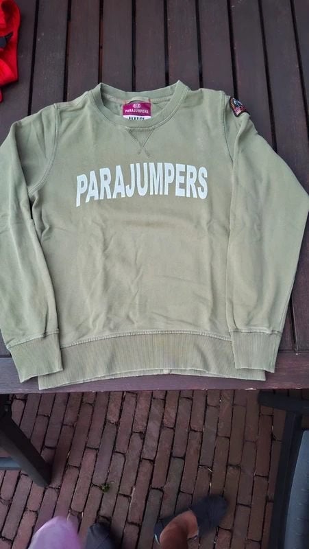 Parajumpers sweater mosgroen jongens maat M, Maat 48/50 (M), Parajumpers, Ophalen of Verzenden, Gedragen