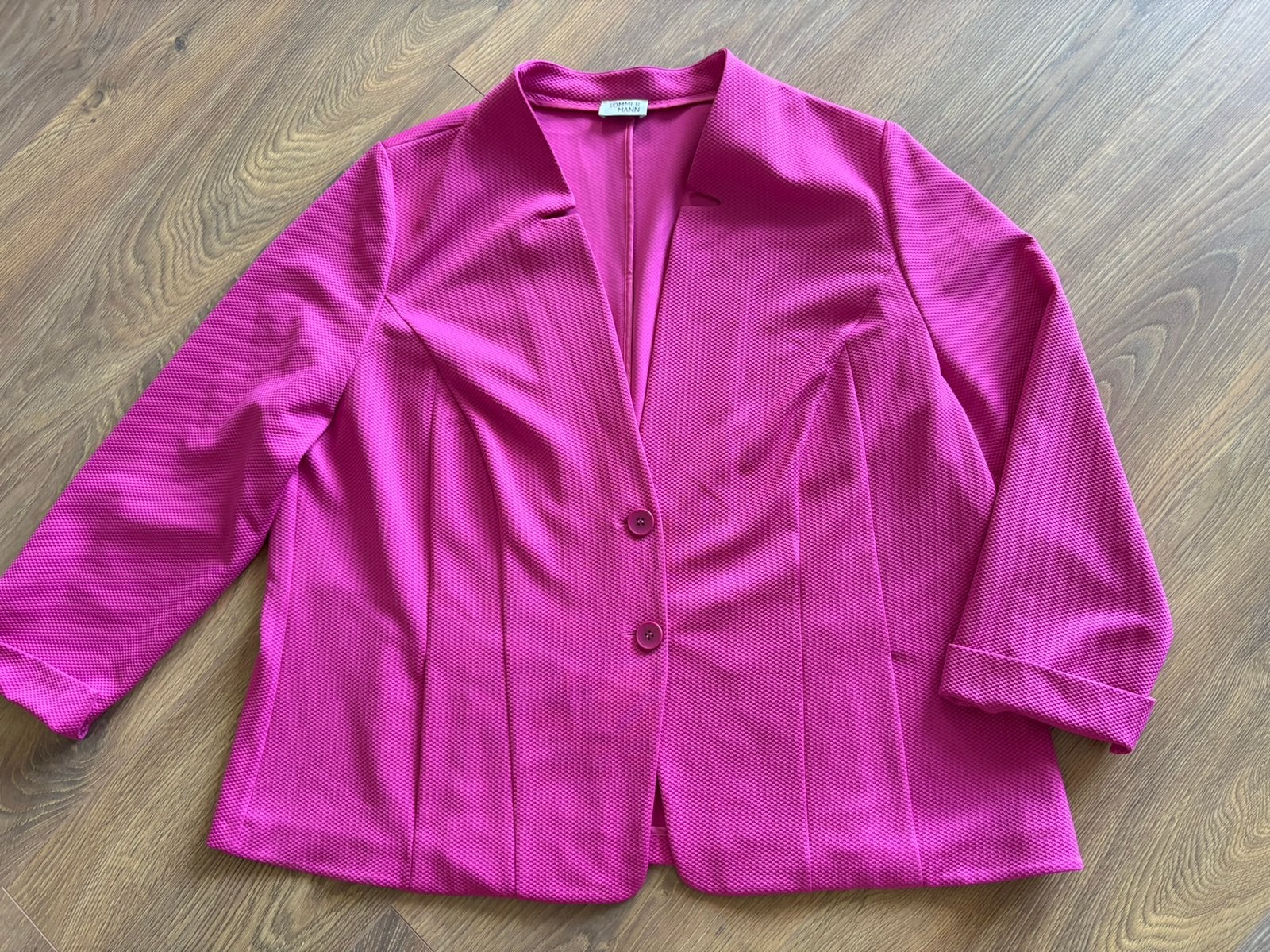 Sommermann Roze Blazer Maat 48, Maat 46/48 (XL) of groter, Ophalen of Verzenden, Zo goed als nieuw, Jasje