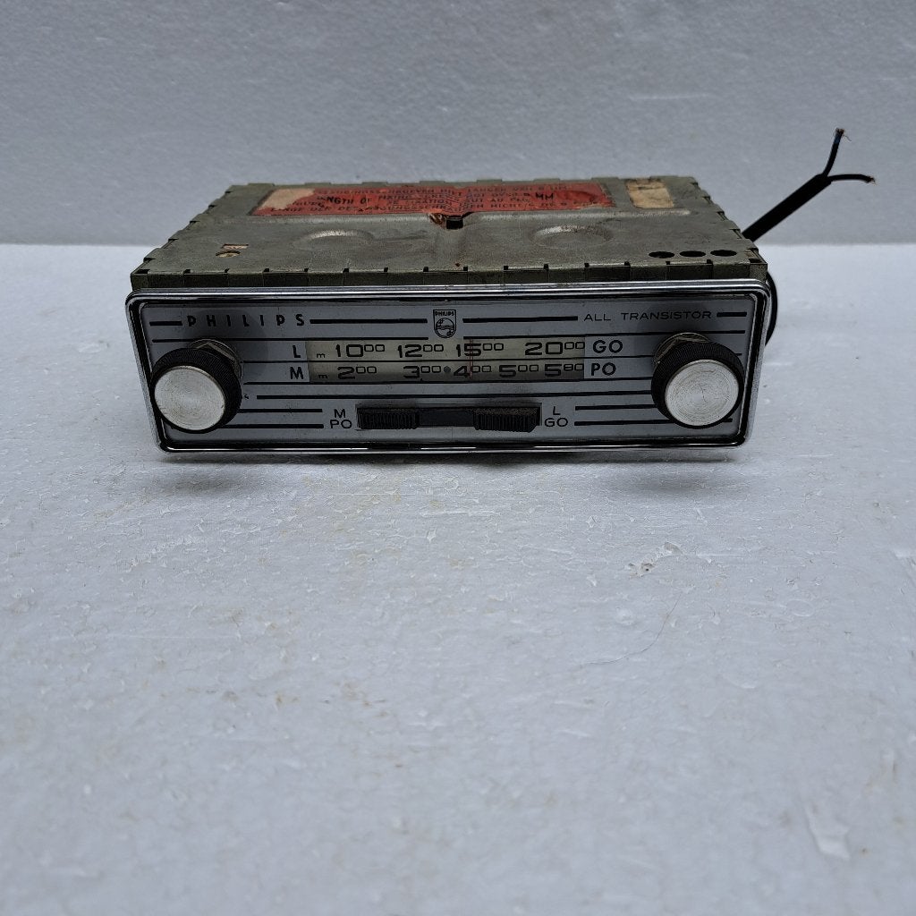 oude Philips autoradio type n3x44t, Ophalen of Verzenden, Gebruikt