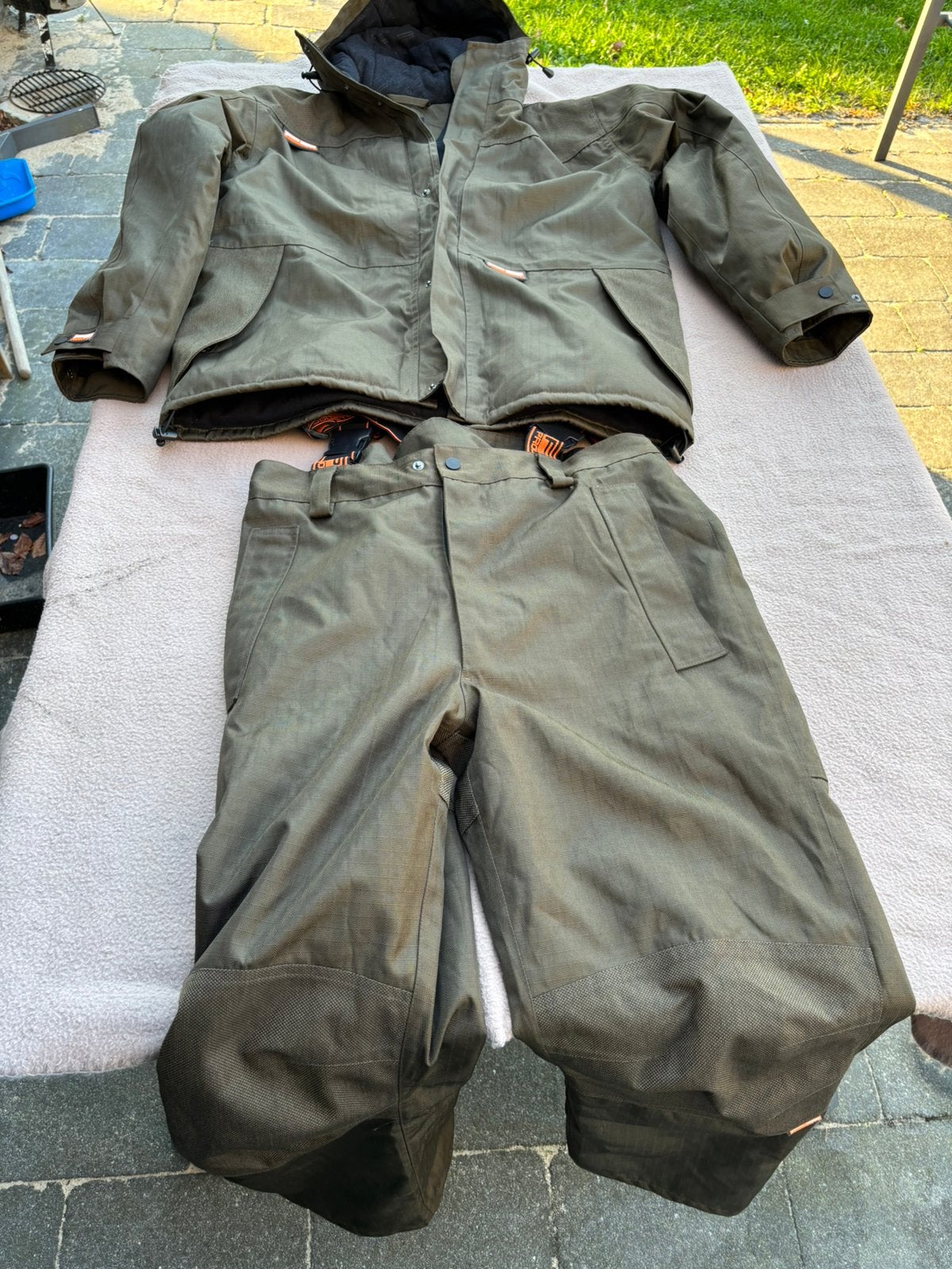 Pb carp suit pak / jas + broek maat m, Ophalen of Verzenden, Gebruikt, Overige typen