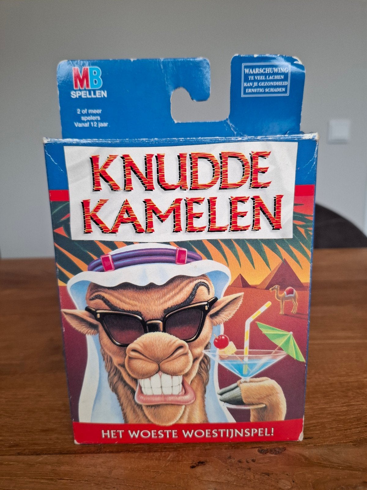 Knudde Kamelen - Het Woeste Woestijnspel! MB Spellen, Hobby en Vrije tijd, Vijf spelers of meer, Ophalen of Verzenden, Zo goed als nieuw