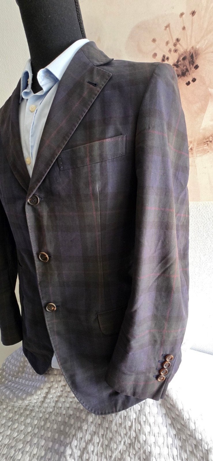 Brunello Cucinelli heren blazer zgan, Ophalen of Verzenden, Zo goed als nieuw, Maat 48/50 (M)