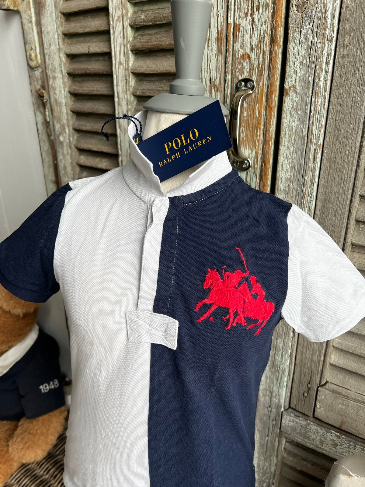 Schitterend polo shirt van RALPH LAUREN size 4 / maat 104, Gebruikt, Ophalen of Verzenden, Shirt of Longsleeve, Polo Ralph Lauren