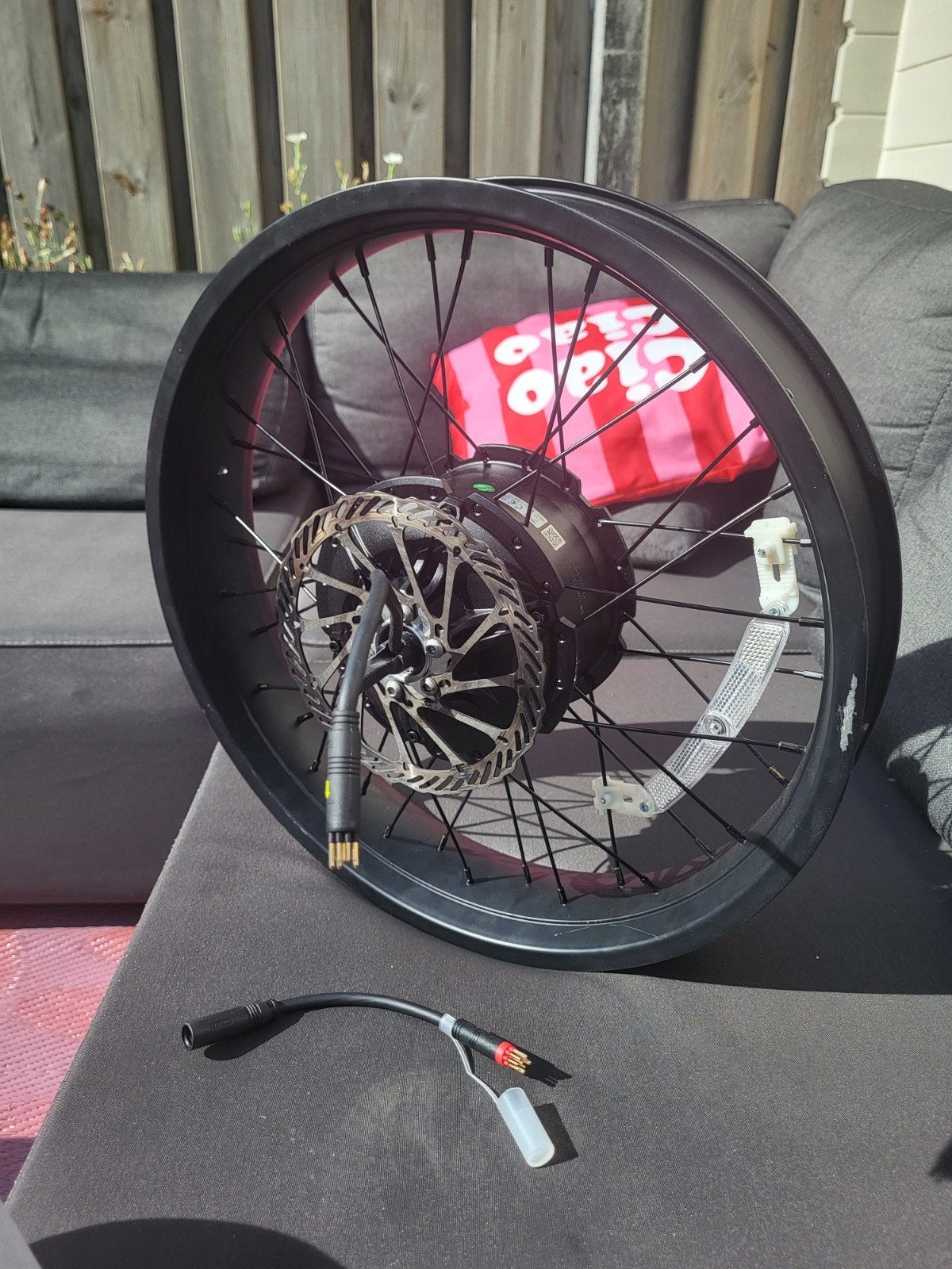 1000w fatbike motor, Bafang, Staal, Ophalen of Verzenden, Zo goed als nieuw