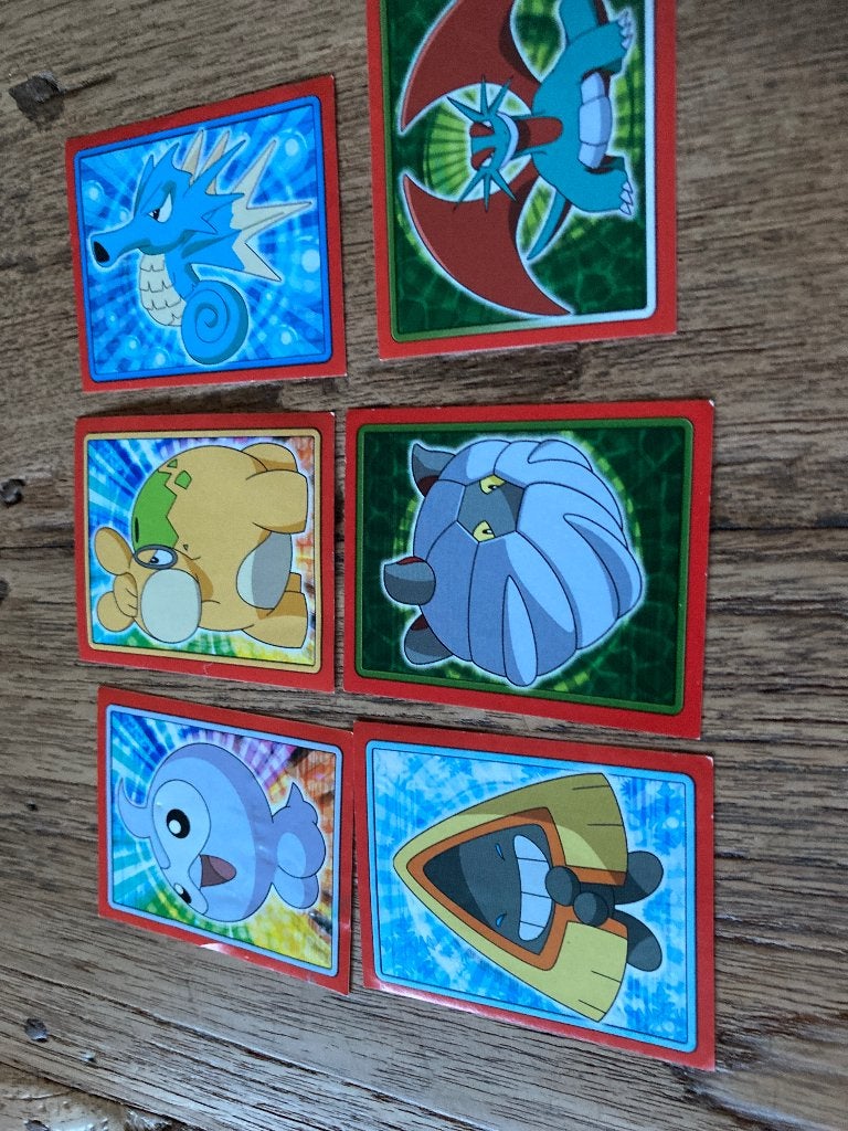 Pokémon  plaatjes, Ophalen of Verzenden, Zo goed als nieuw
