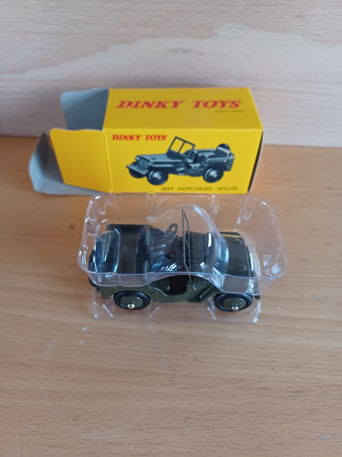 Dinky Toys Hotchkiss-Willys Jeep 80B - Nieuw in doos, Hobby en Vrije tijd, Modelauto's | 1:43, Ophalen of Verzenden, Nieuw, Overige typen