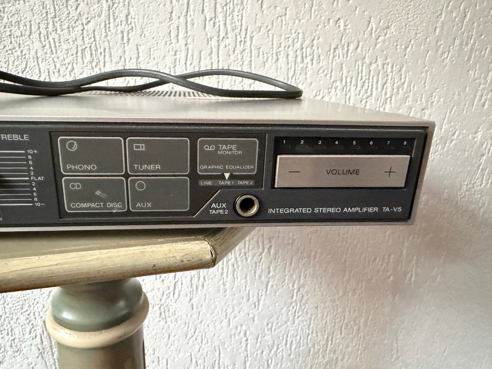 Sony TA-V5 Geïntegreerde Stereo Versterker 80W, Gebruikt, Ophalen of Verzenden, 60 tot 120 watt, Sony