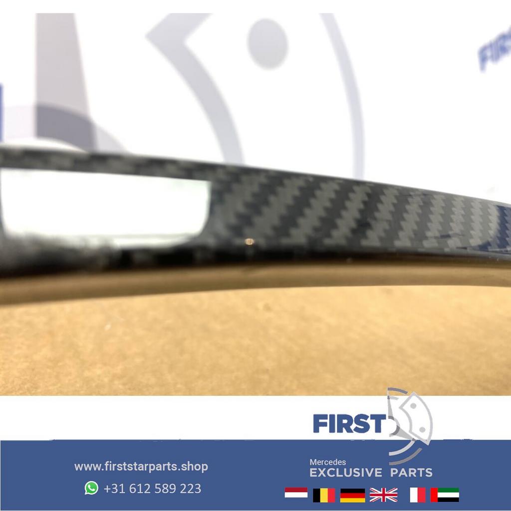 W205 C43 AMG CARBON SPOILER KOFFERBAK C KLASSE 43 2014-2021, Gebruikt, Ophalen of Verzenden, Achter, -