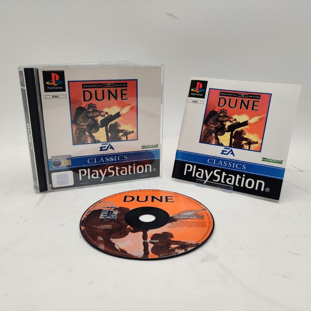 Dune Playstation Classics || PS1 compleet nu voor €29,99, Spelcomputers en Games, P, P, Ophalen of Verzenden, Zo goed als nieuw