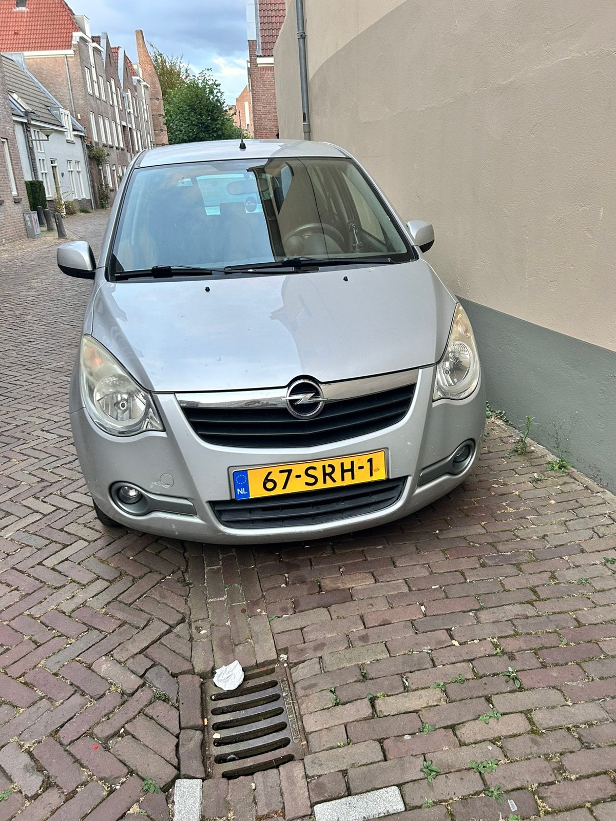 Opel Agila 1.0 12V 2011 Grijs, 31 €/maand, Origineel Nederlands, Handgeschakeld, Grijs