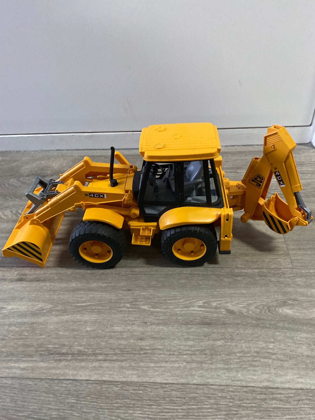 Bruder buldozer, Ophalen, Gebruikt