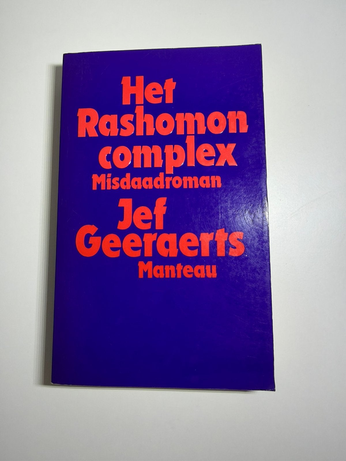 Geeraerts - Rashomon-complex, Ophalen of Verzenden, Zo goed als nieuw, Geeraerts, Nederland