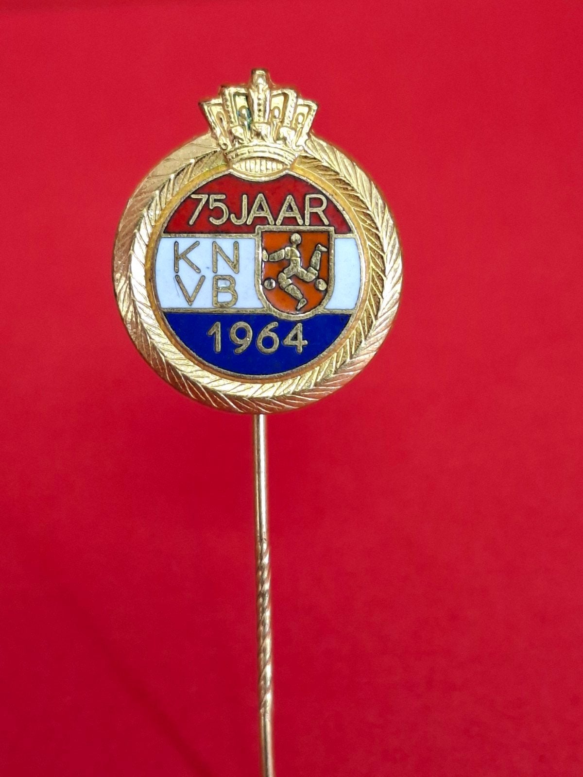 KNVB 75 JAAR. voetbal, Ophalen of Verzenden, Gebruikt, Sport