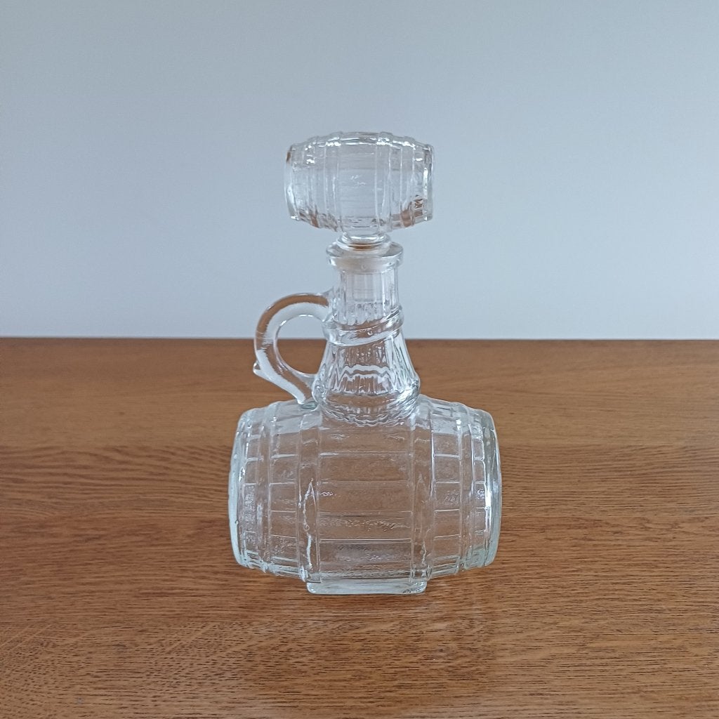 Karaf in de vorm van een whiskyvat, Antiek en Kunst, Ophalen of Verzenden