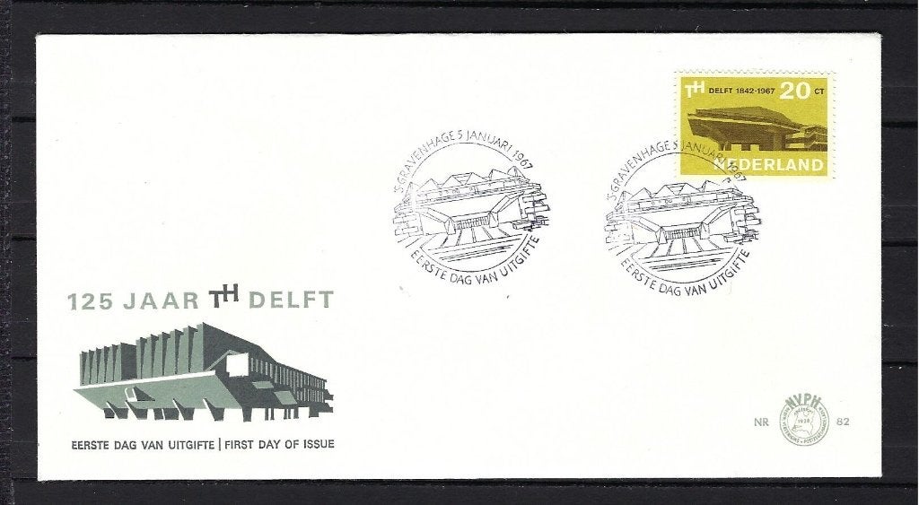 FDC NVPH E82 onbeschreven, Postzegels en Munten, Postzegels | Eerstedagenveloppen, Ophalen of Verzenden, Onbeschreven, Nederland