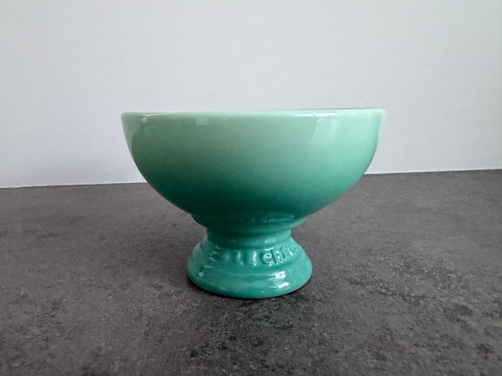 Le Creuset bonbon schaaltje, cool mint, Ophalen, Keramiek, Schaal of Schalen