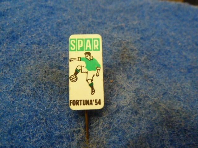 Speldje Spar Fortuna '54, Verzamelen, Speldjes, Pins en Buttons, Ophalen of Verzenden, Zo goed als nieuw, Overige onderwerpen