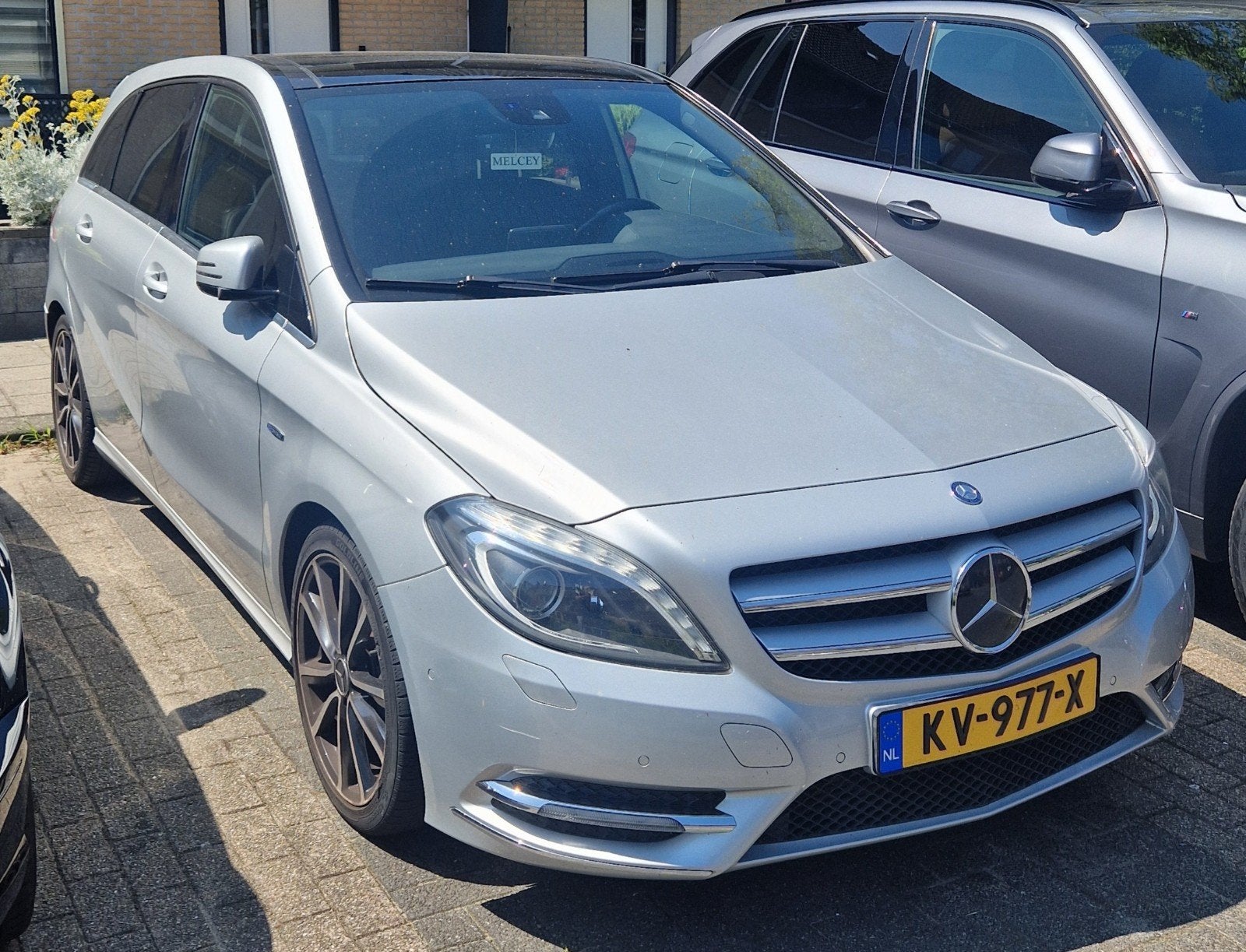 Mercedes-Benz B-klasse benzine 2012 automaat. Pano.Leer, Auto's, Mercedes-Benz, 4 cilinders, 122 pk, Particulier, 16 km/l