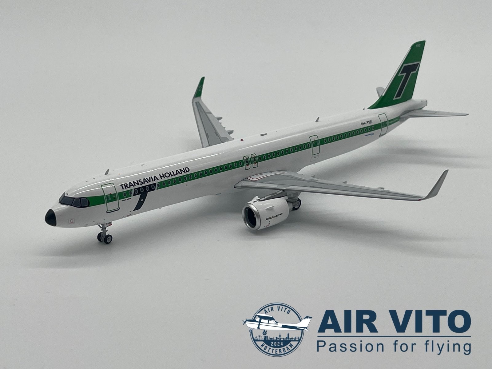 Airbus A321neoTransavia Retro60 Years PH-YHD  AirbusA321neo, Schaalmodel, ., Nieuw, Ophalen of Verzenden