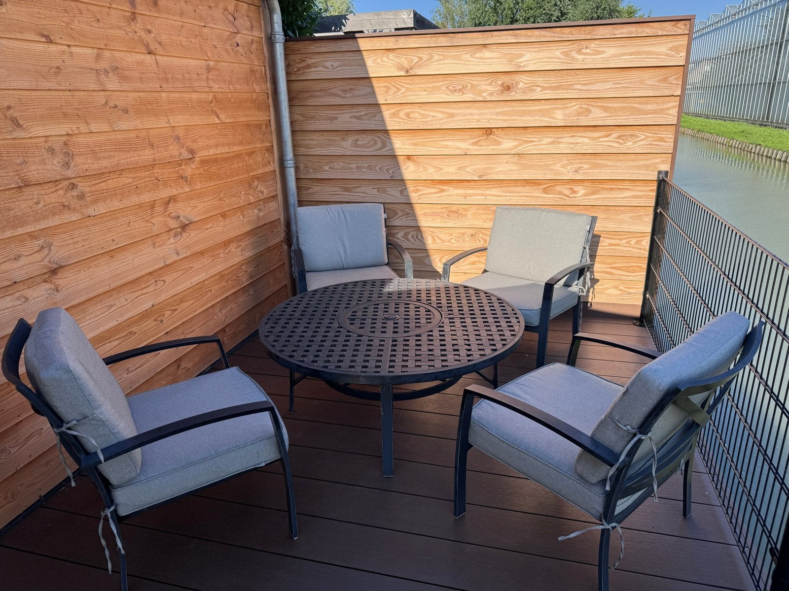 Hartman Jamie Oliver Tuinset met 4 stoelen, Ophalen, 4 zitplaatsen, Gebruikt, Eettafel