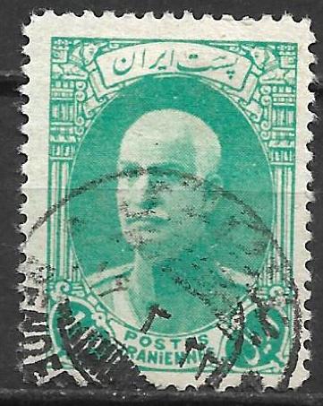 Iran 1936 Riza Shah Pahlavi, Verzenden, Gestempeld, Midden-Oosten