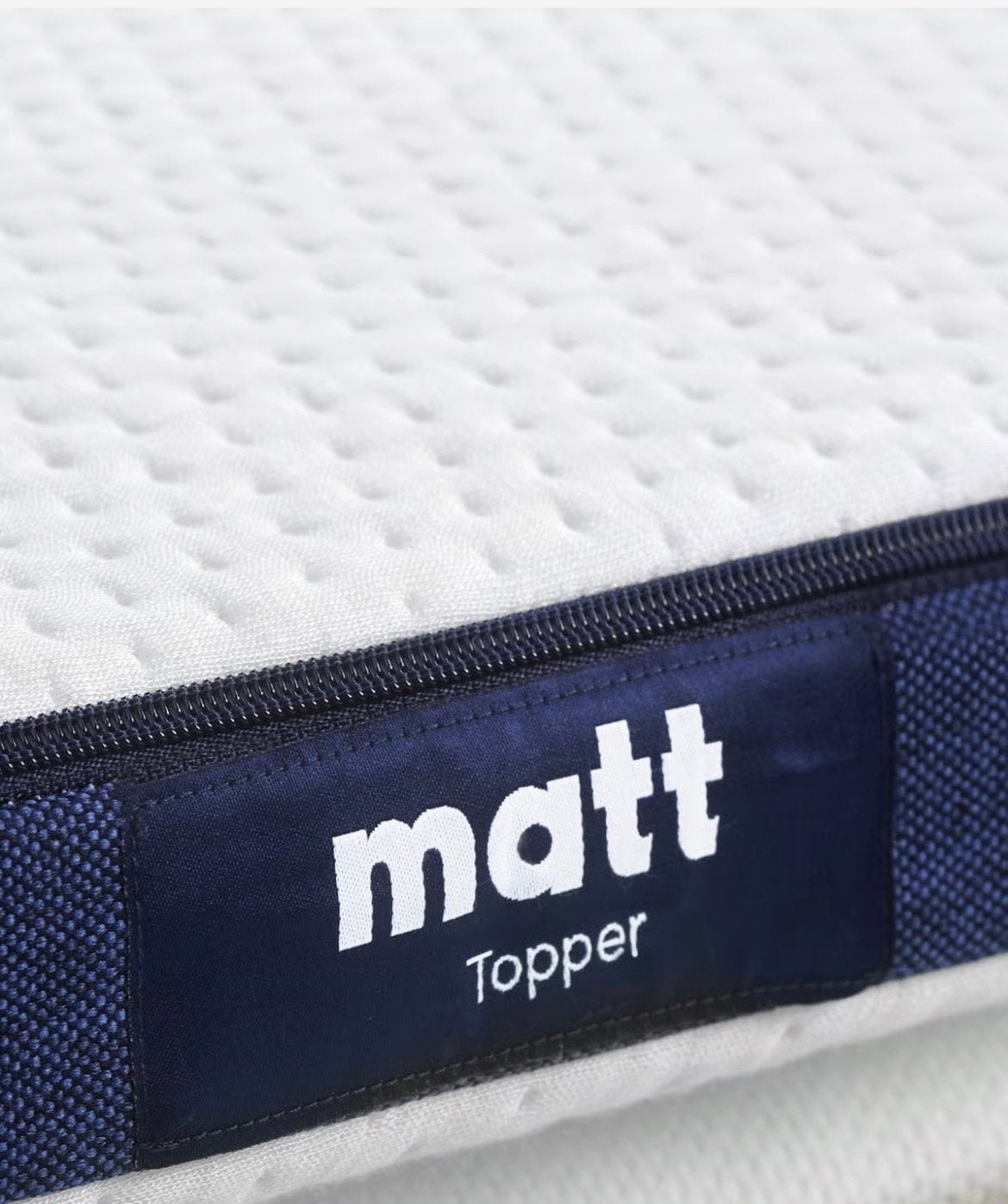 Matt sleeps topper 140x200, zgan, Ophalen, Tweepersoons, 140 cm, Zo goed als nieuw