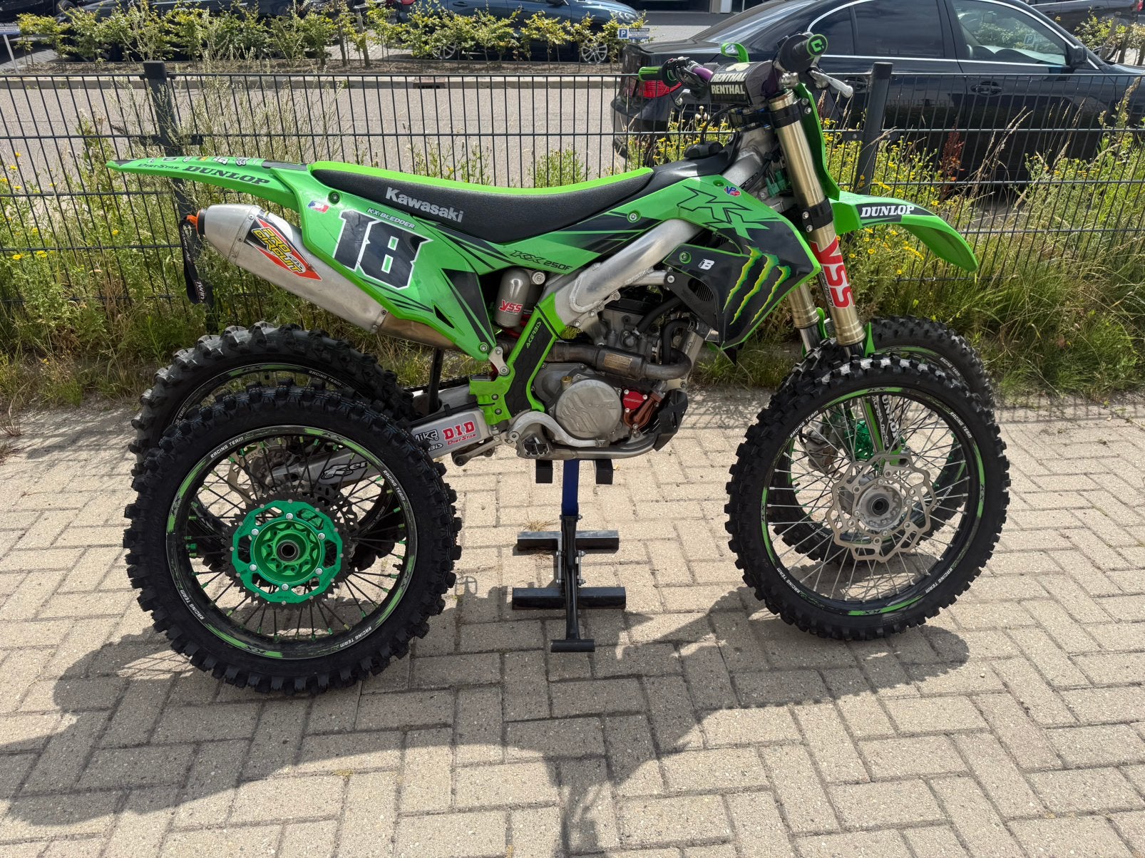 Foto 7 van Kawasaki KX250F 2023 – 74 uur | Veel extra’s