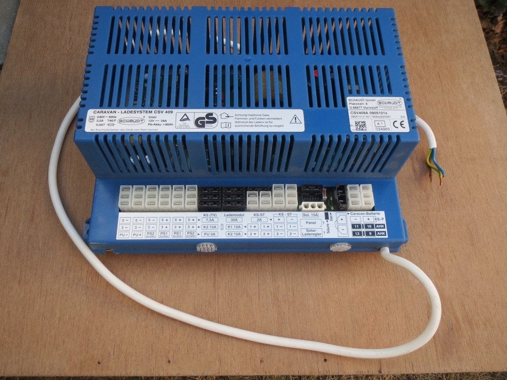 Schaudt 409A omvormer, Ophalen, Gebruikt