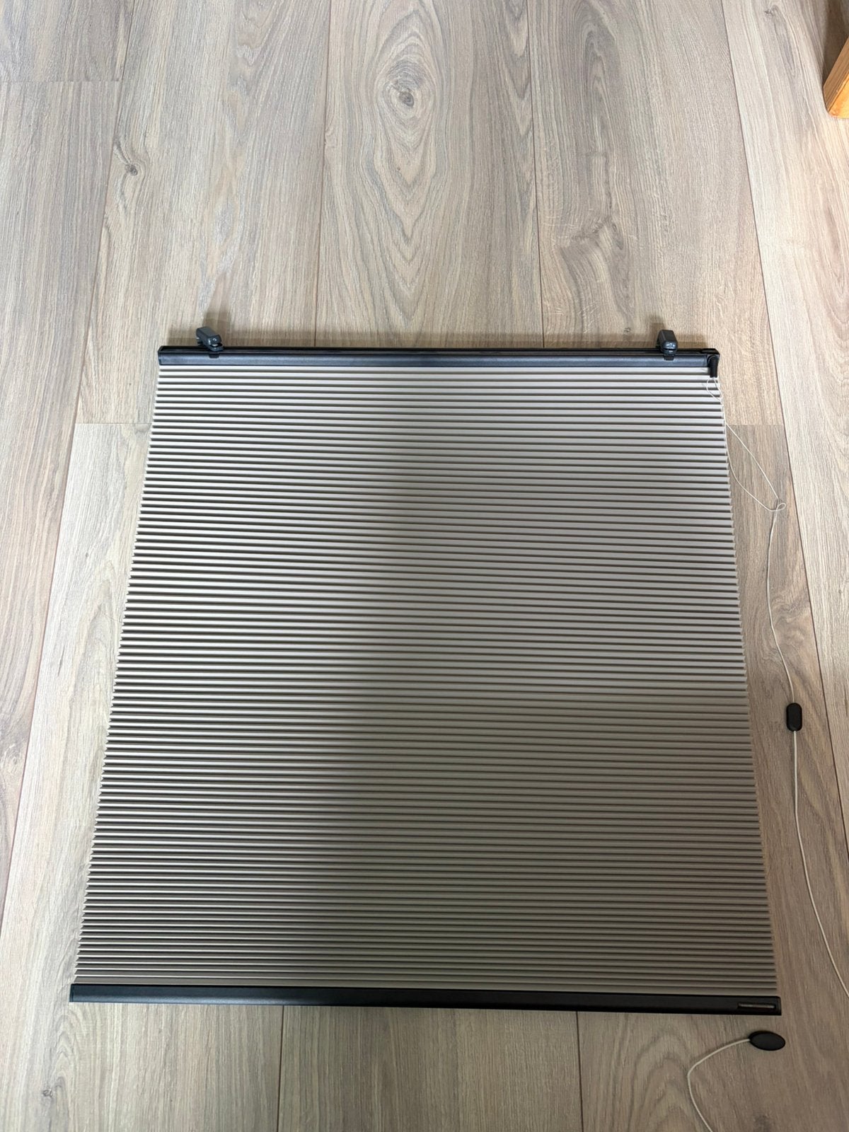 Verduisterende plissé voor draaikiepraam 67 cm breed, 67 cm, Ophalen of Verzenden, Beige, Verduisterend