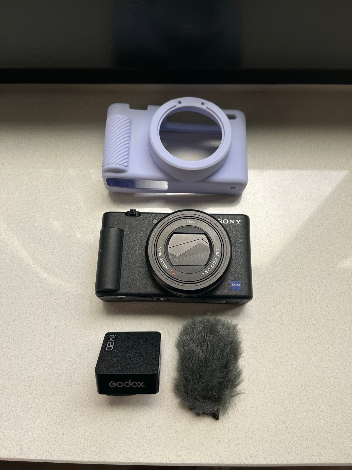 Sony ZV-1 met externe flitser - Compacte vlogcamera, Audio, Tv en Foto, Fotocamera's Digitaal, Ophalen, Beeldstabilisatie, Zo goed als nieuw