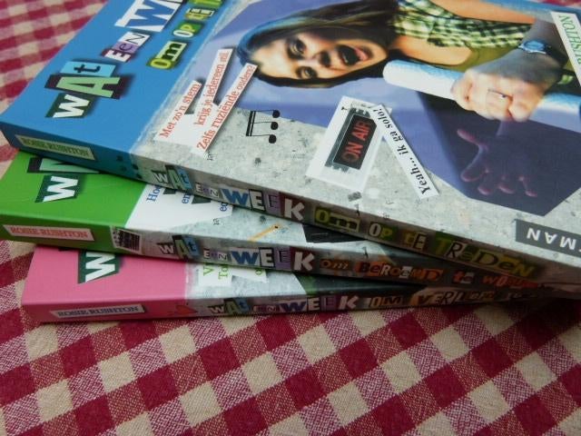 Drie boeken 'Wat een week om...van Rosie Rushton pakket, Ophalen of Verzenden, Zo goed als nieuw, Rosie Rushton, Fictie