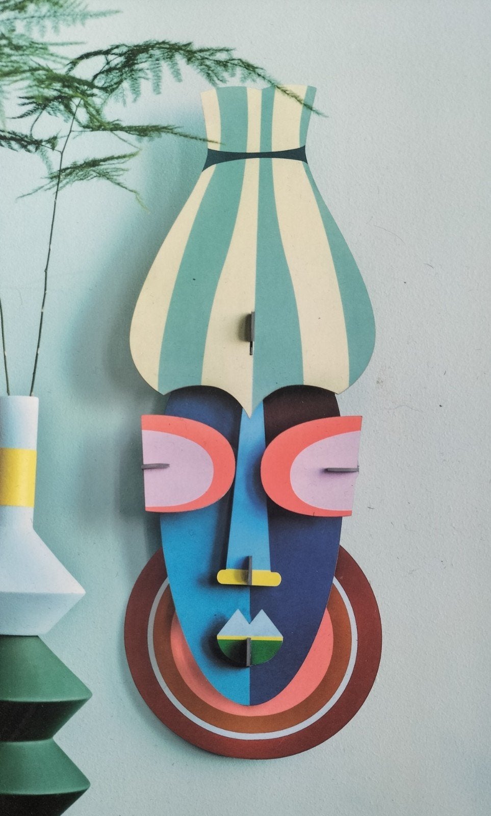 Masker Manhattan mask 3D object wandversiering decoratie, Ophalen of Verzenden, Nieuw