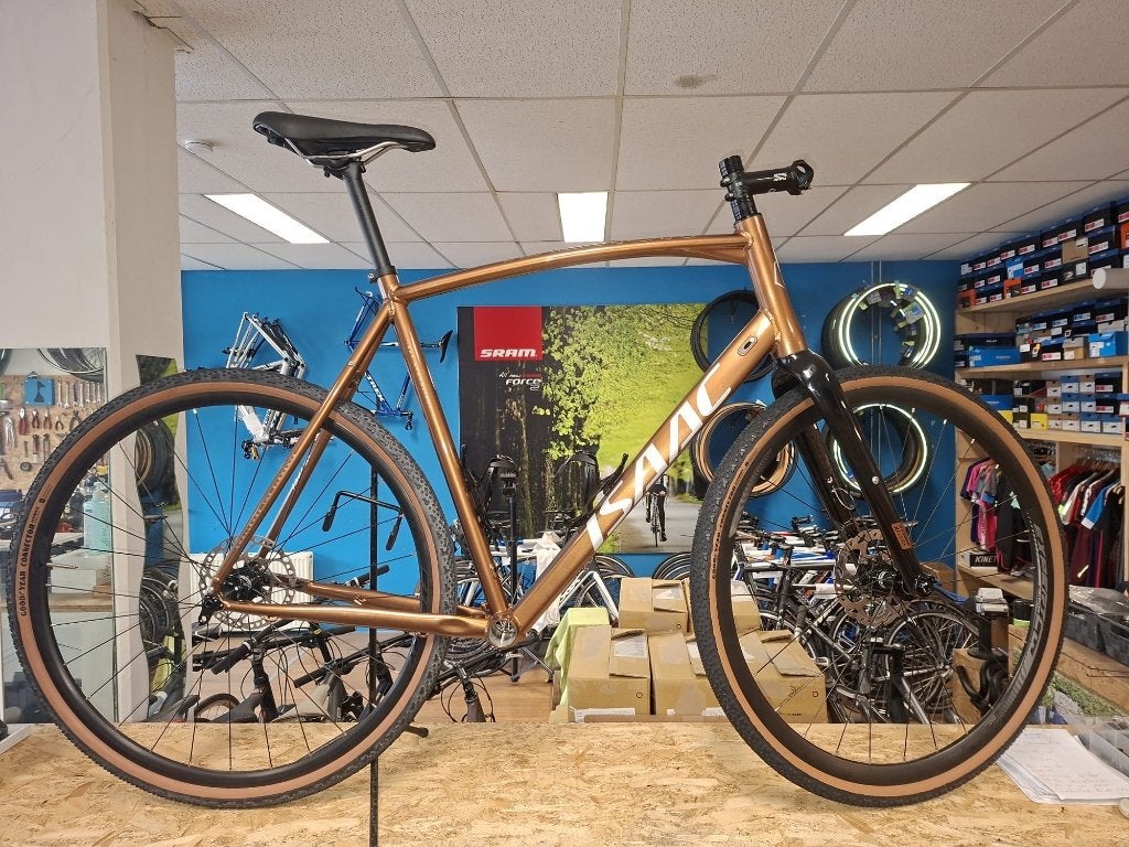 Isaac gravel frame / framekit Hadron Autumn Bronze XXL, Overige merken, 28 inch, -, Heren