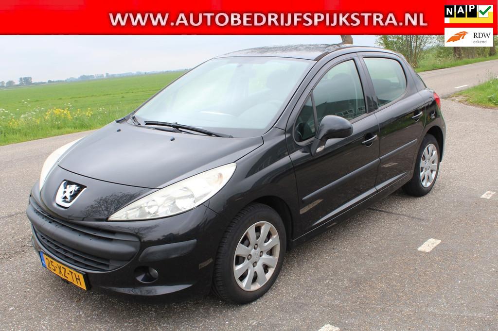 Peugeot 207 1.4 VTi Cool 'n Blue // 5-DRS / apk 05/2027 //, Auto's, Peugeot, Voorwielaandrijving, Stof, Gebruikt, Zwart