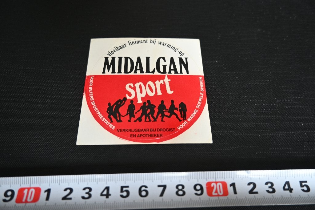 sticker MIDALGAN Sport, Ophalen, Zo goed als nieuw