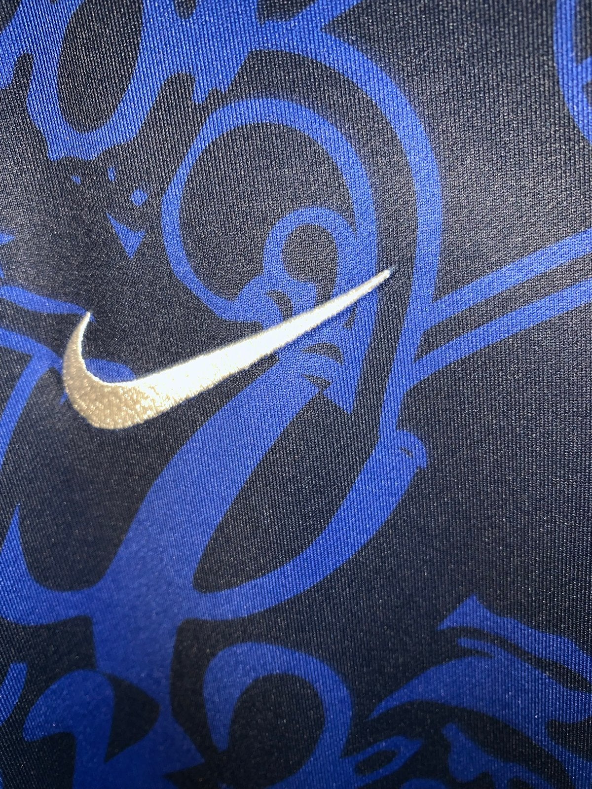Nike Chelsea FC Trainingsshirt - Zwart/Blauw - Maat XL, Zwart, Maat 56/58 (XL), Ophalen of Verzenden, Zo goed als nieuw