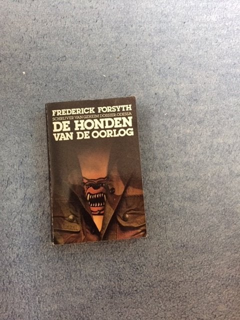 Frederick forsyth, de honden van de oorlog, jaren 70 Ophalen, Ophalen, Zo goed als nieuw