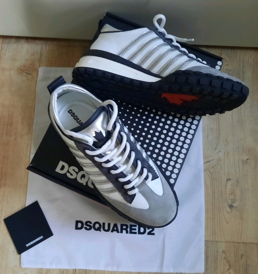 Nieuwe, originele Dsquared2 Legend sneakers, mt 38, Kleding | Dames, Wit, Nieuw, Ophalen of Verzenden, Sneakers of Gympen