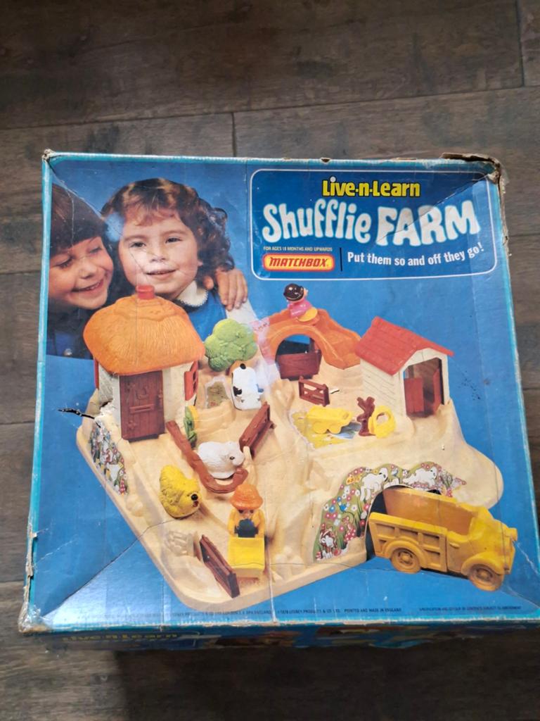 Matchbox farm speel set vintage, Ophalen of Verzenden