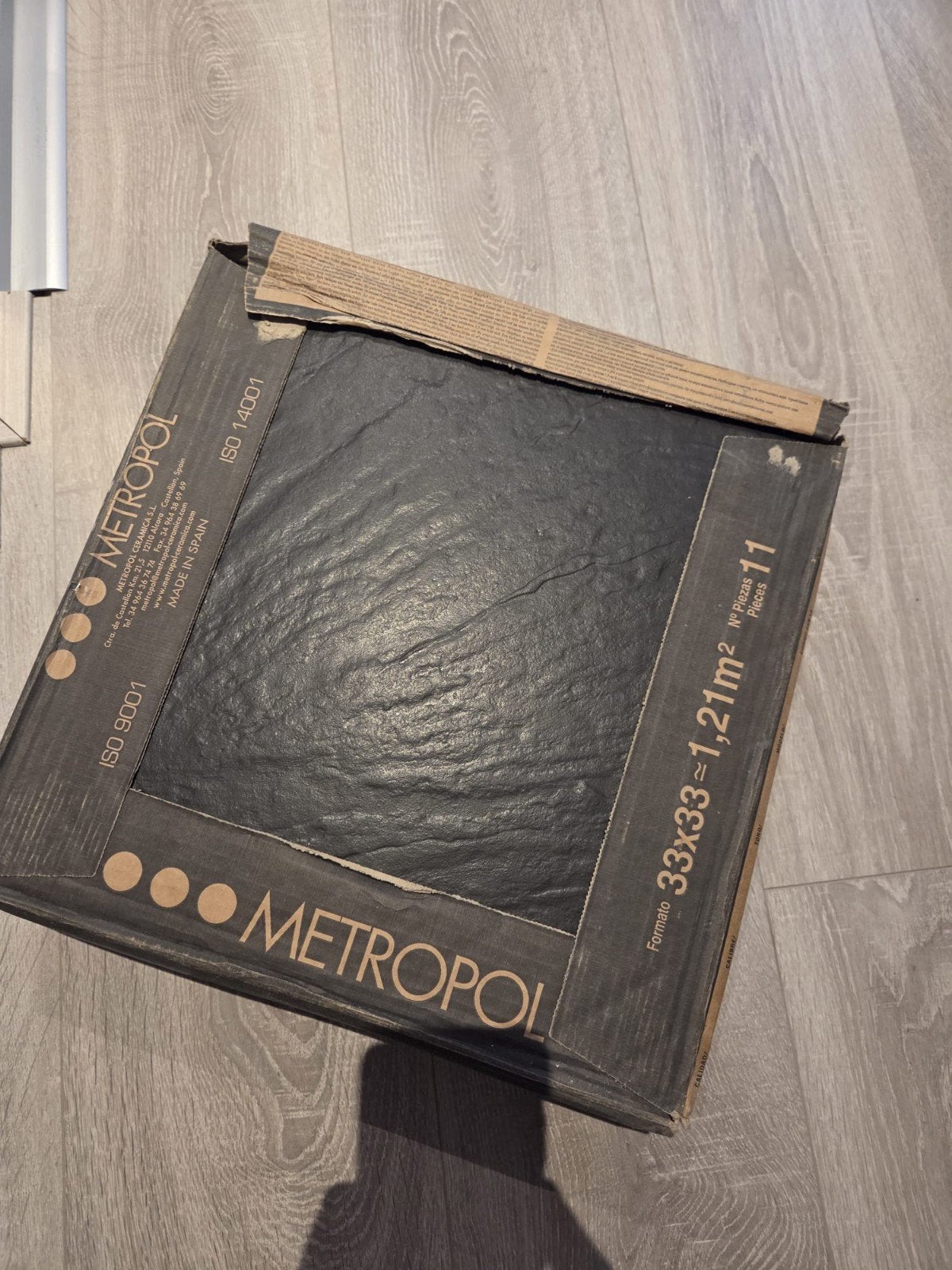 Restpartij Metropol Spaanse vloer/wandtegels, Ophalen, 60 cm of meer, Keramiek, Nieuw