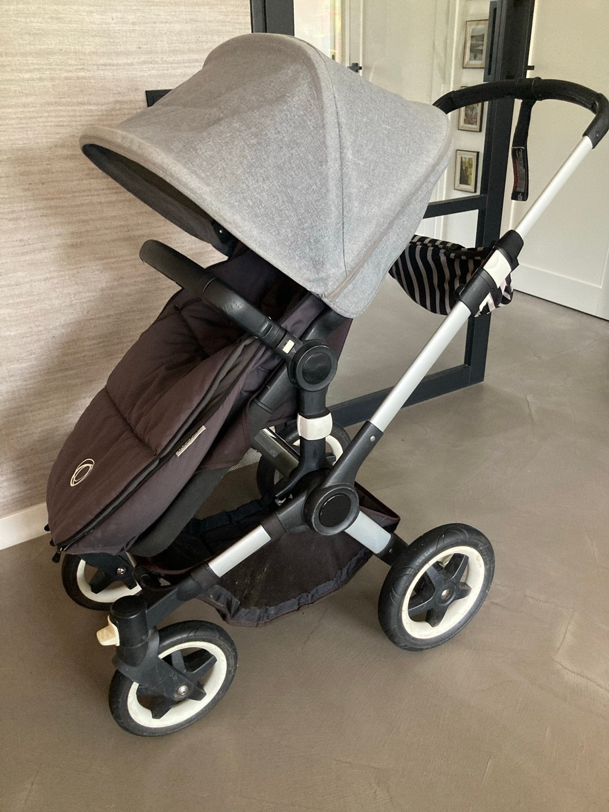 Bugaboo Buffalo kinderwagen met reiswieg en accessoires, Ophalen, Gebruikt, Bugaboo, Combiwagen