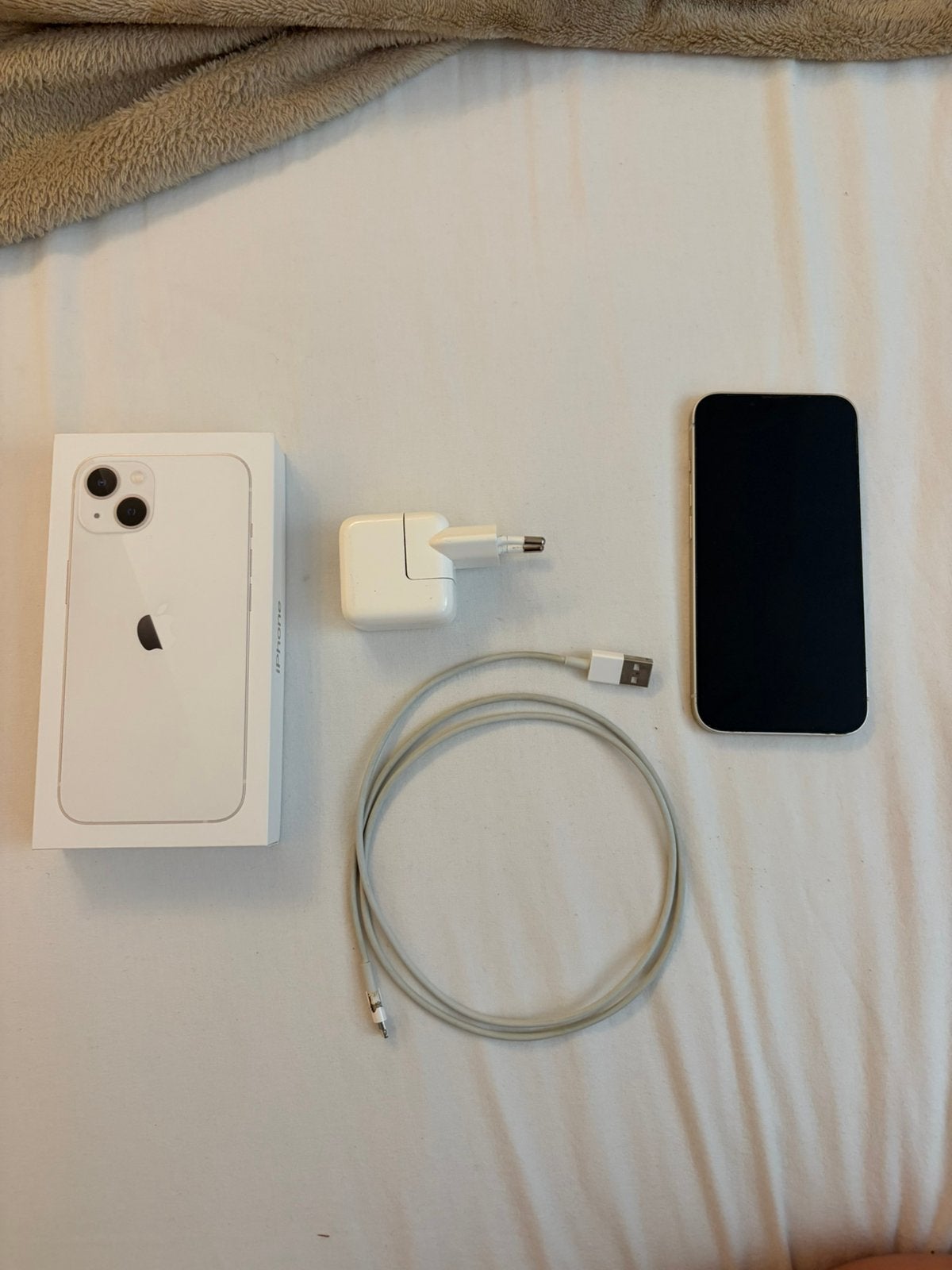 Iphone 13 128GB, Telecommunicatie, Mobiele telefoons | Apple iPhone, Ophalen, 128 GB, Wit, IPhone 13