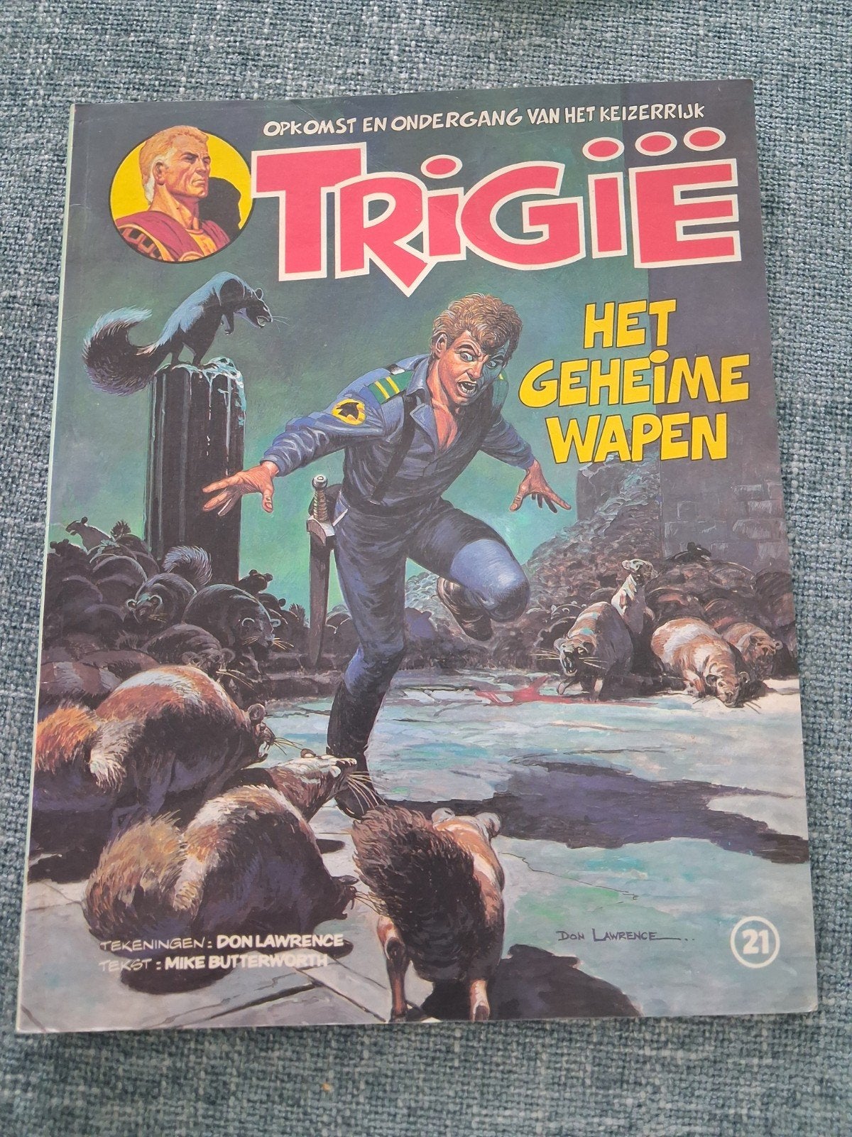 Trifië stripboek, Eén stripboek, Ophalen