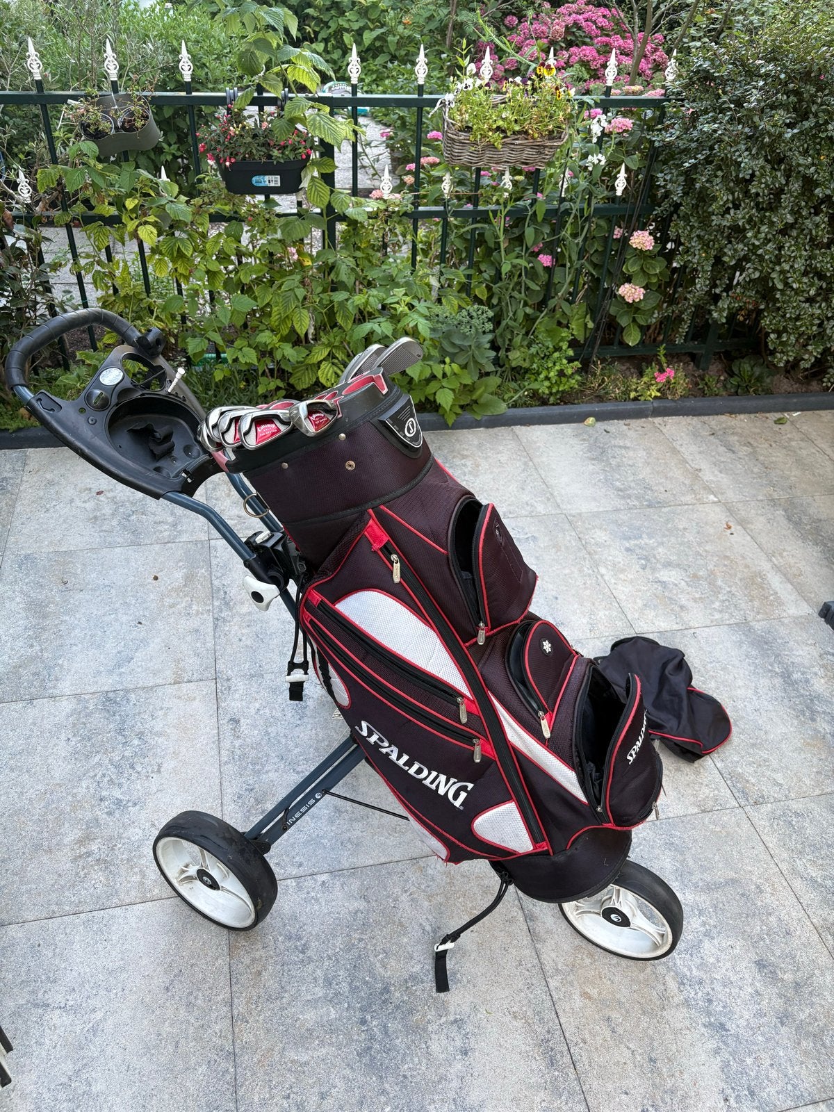 Callaway Big Bertha Golfset met Spalding Golftas en Trolley, Sport en Fitness, Golf, Ophalen of Verzenden, Gebruikt, Set, Callaway
