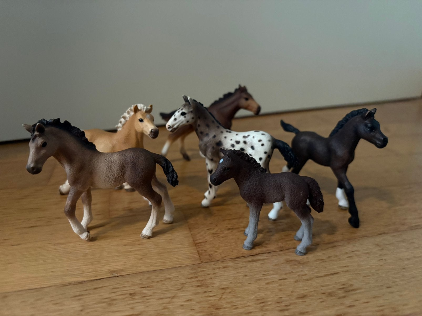 Schleich veulens, Ophalen of Verzenden, Zo goed als nieuw, Jongen of Meisje