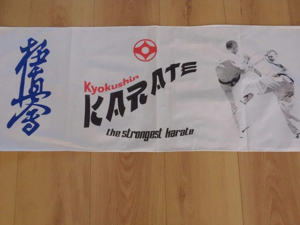 kyokushin karate zweetdoek / mini spandoek durag bandana cap, Ophalen of Verzenden, Nieuw, Overige